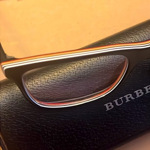SOLD- BURBERRY Eyeglasses Check Multilayer Black with Original Case Nwt - Picture 8 of 16